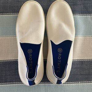 Rothy’s White Slip On Sneakers